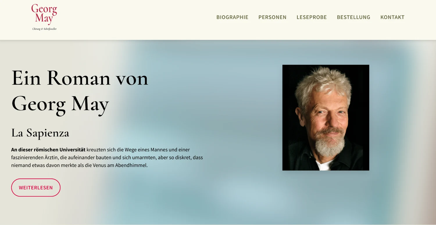 Georg May: Autor & literarische Welt