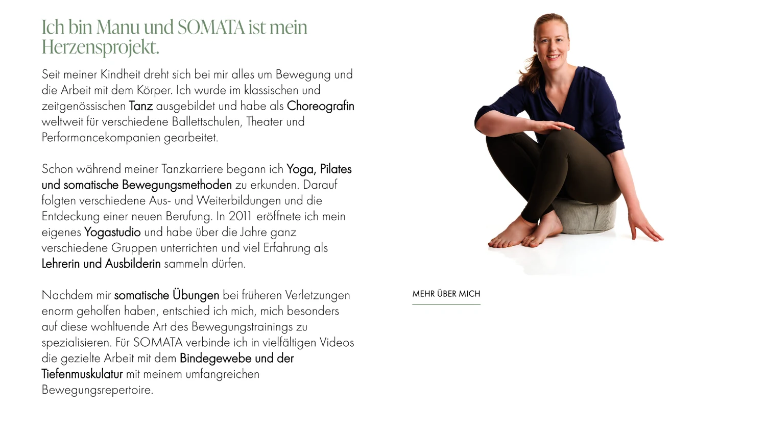 SOMATA: Die Person hinter dem Angebot
